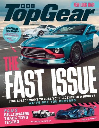 BBC Top Gear Magazine – August 2024 (True PDF)