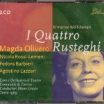 img Wolf-Ferrari - I Quartro Rusteghi (Lazzari, Maddalena, Barbieri, Olivero, Adani, Rossi-Lemeni -